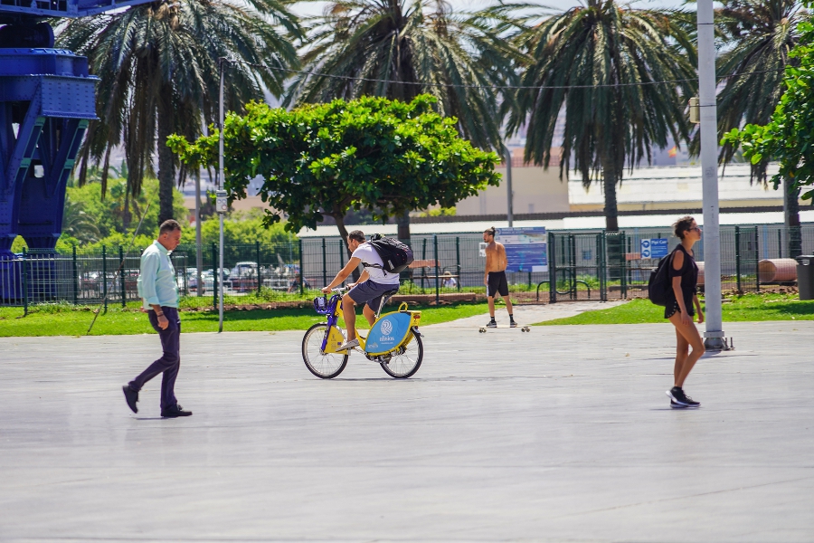 Las marcas que se mueven en Sítycleta recorren 200.000 kilómetros en LPGC