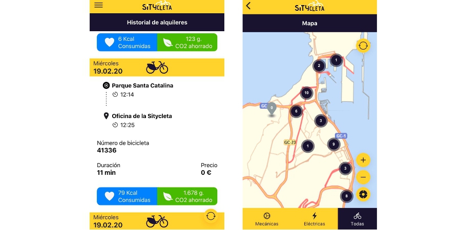 Sítycleta estrena nueva aplicación móvil