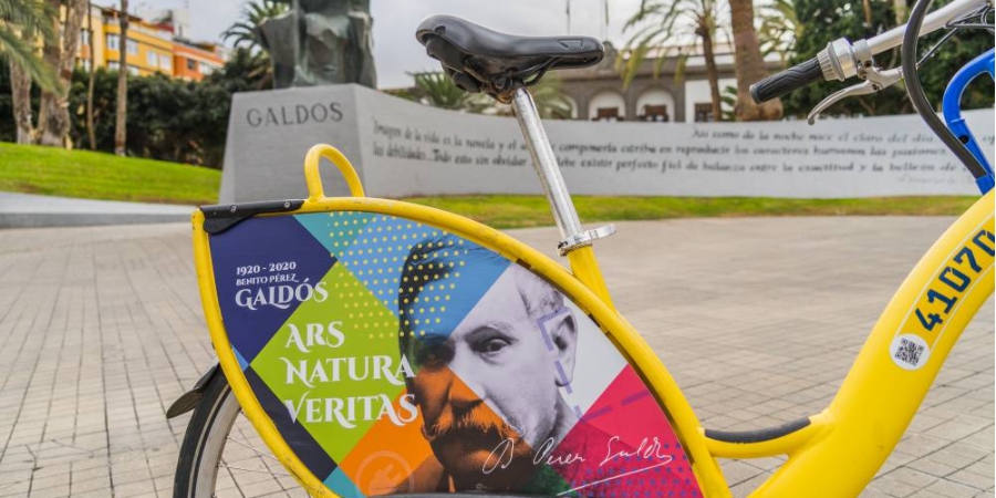 RUTA CICLISTA: Un paseo literario y sostenible por la Ciudad de Galdós 