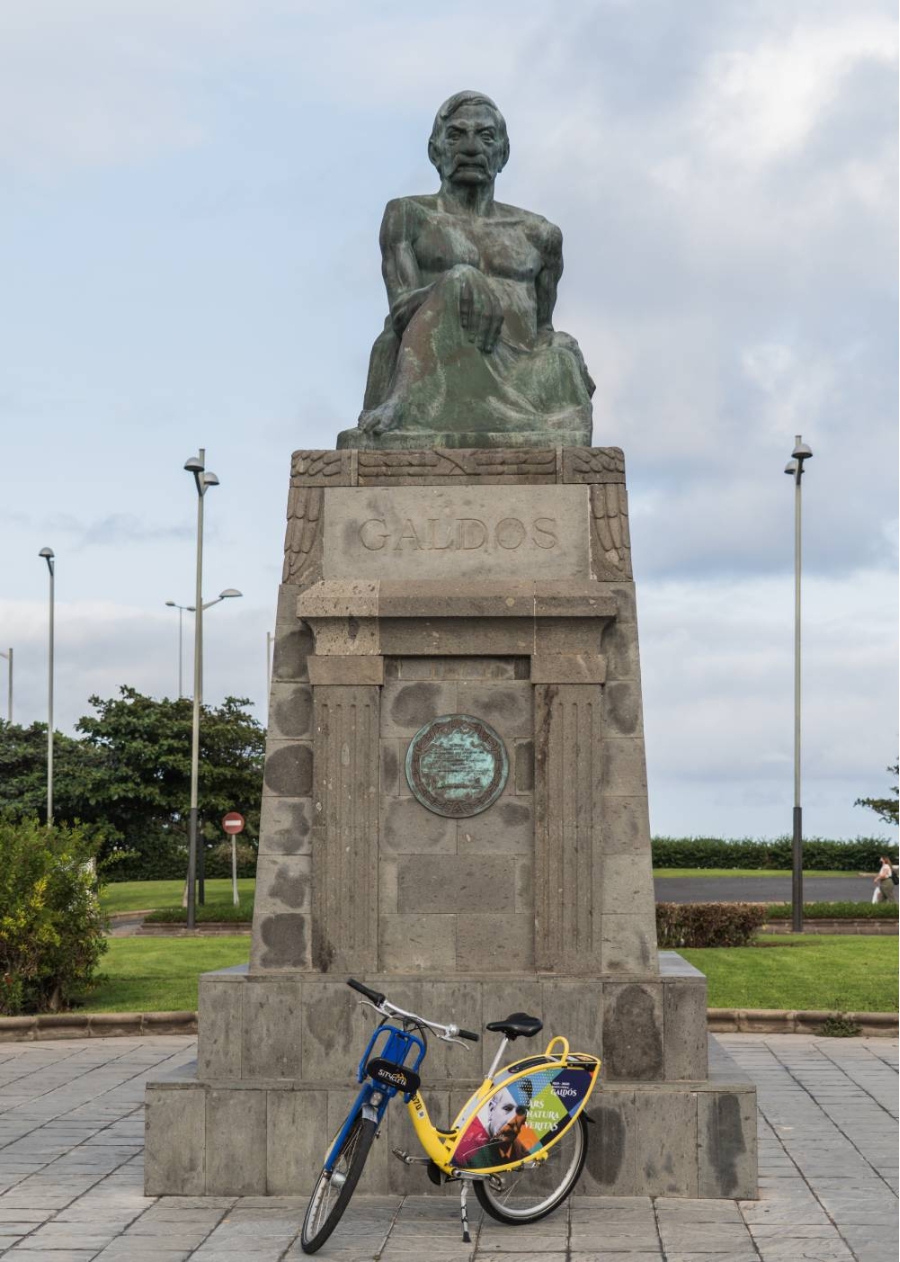 RUTA CICLISTA: Un paseo literario y sostenible por la Ciudad de Galdós 