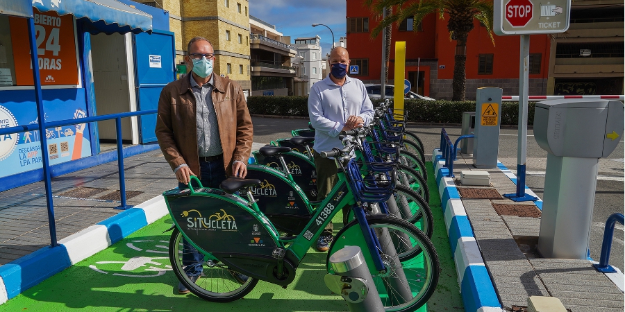 Sítycleta incorpora nuevas estaciones para las bicicletas eléctricas 