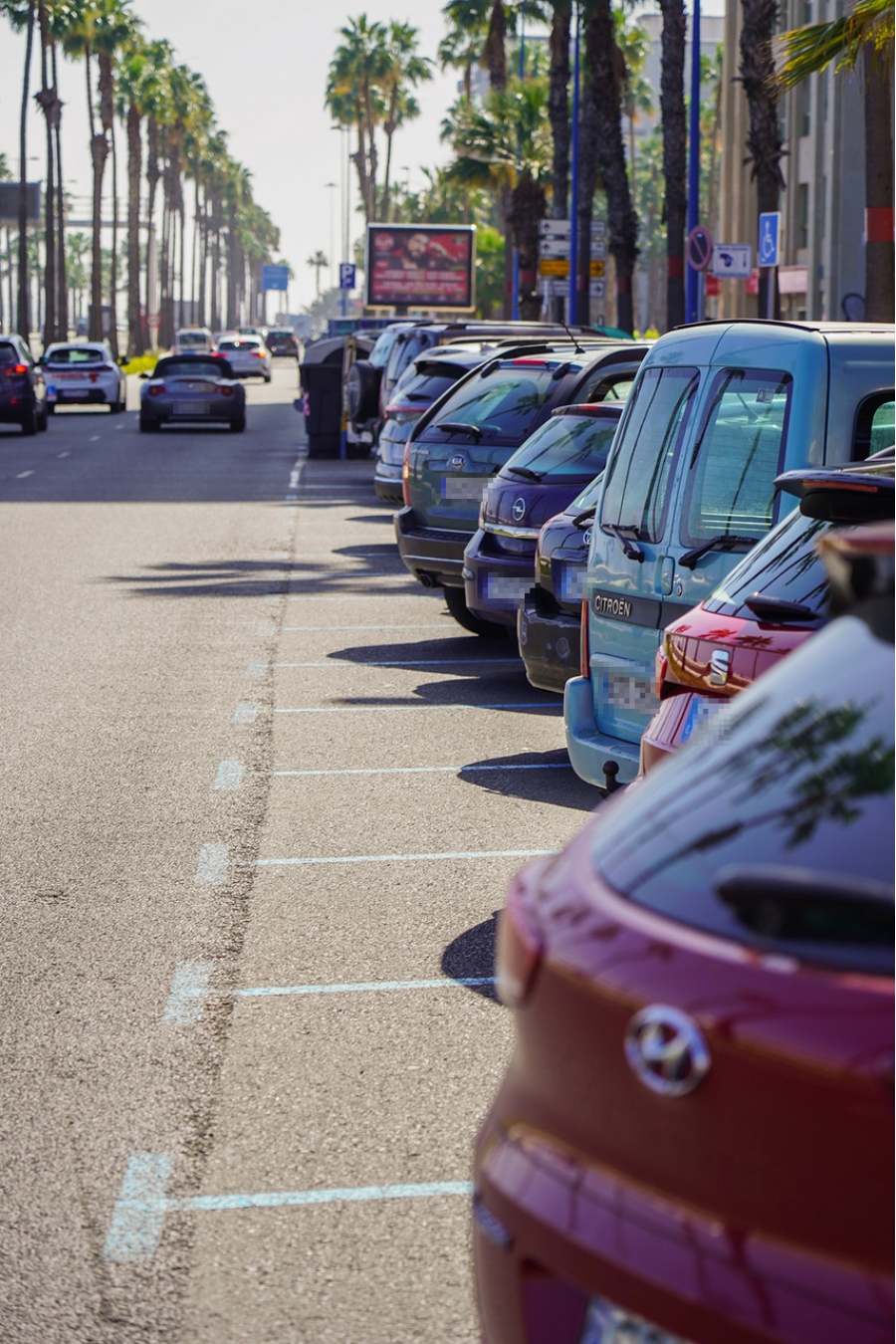 El Ayuntamiento recupera el horario del servicio de estacionamiento regulado en un tramo de la Avenida Marítima 