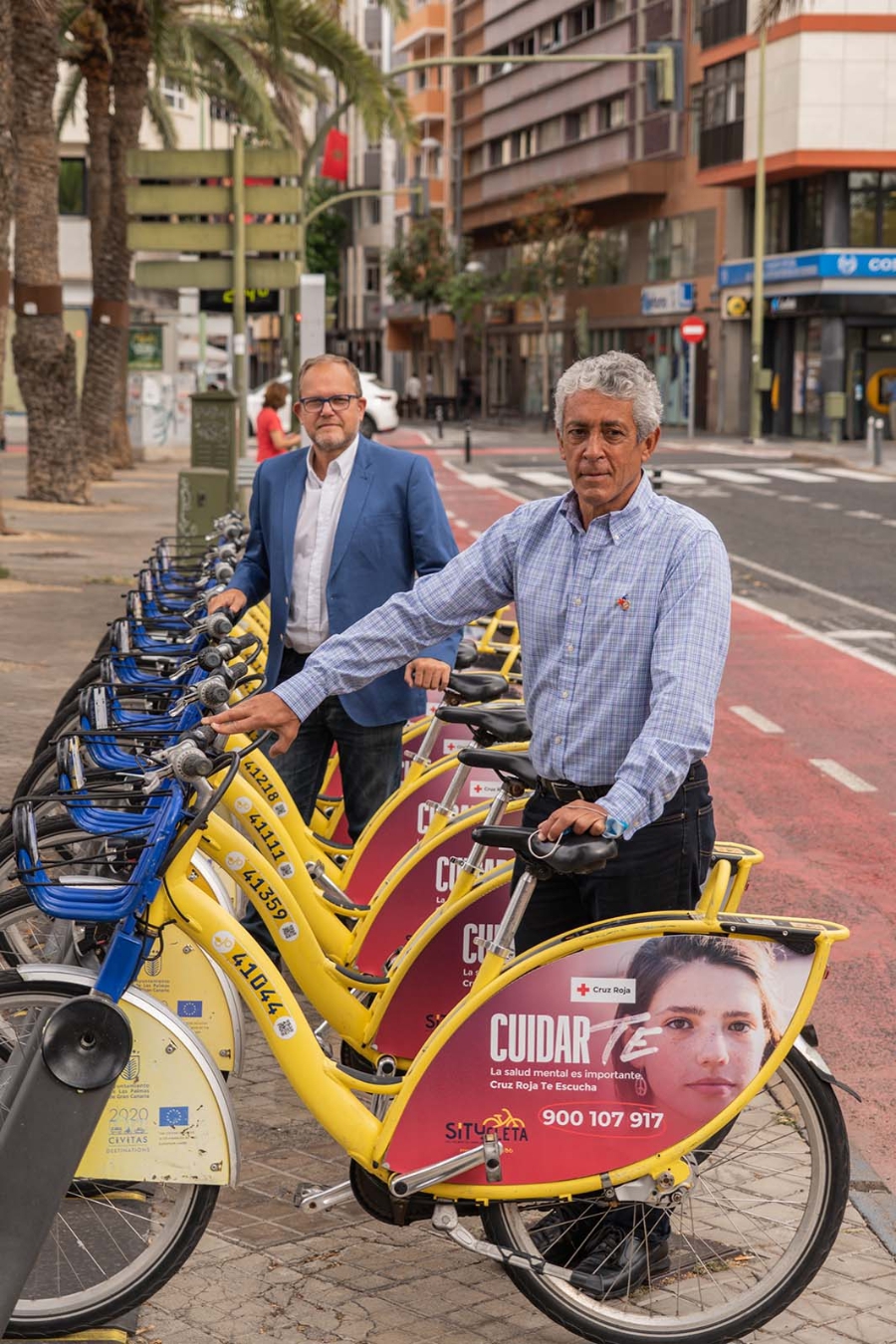 La Sítycleta y Cruz Roja colaboran para sensibilizar a la población sobre la importancia de la salud mental 