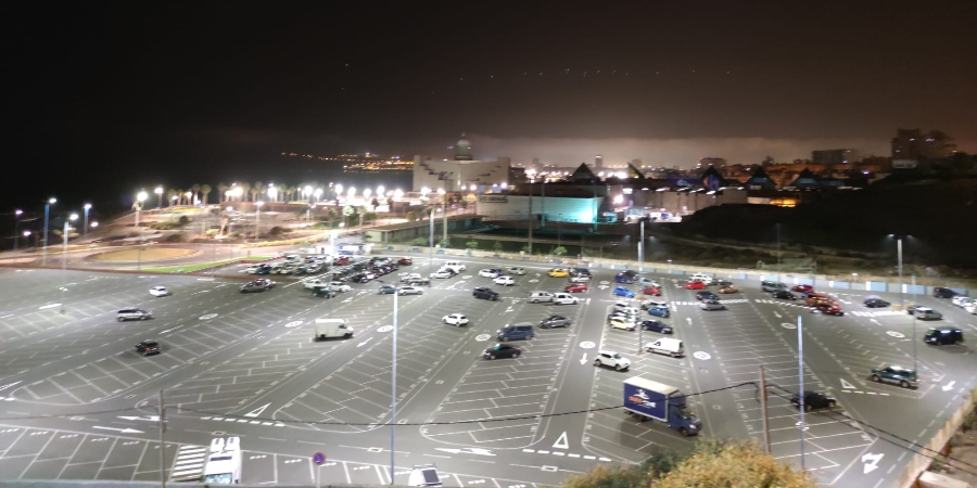 El Rincón, un aparcamiento con luz ‘led’ propia
