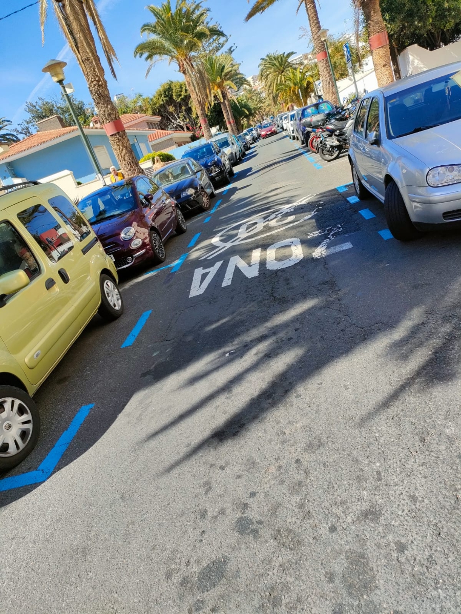 El Ayuntamiento activa 276 plazas de aparcamiento regulado con sensores inteligentes en Ciudad Jardín