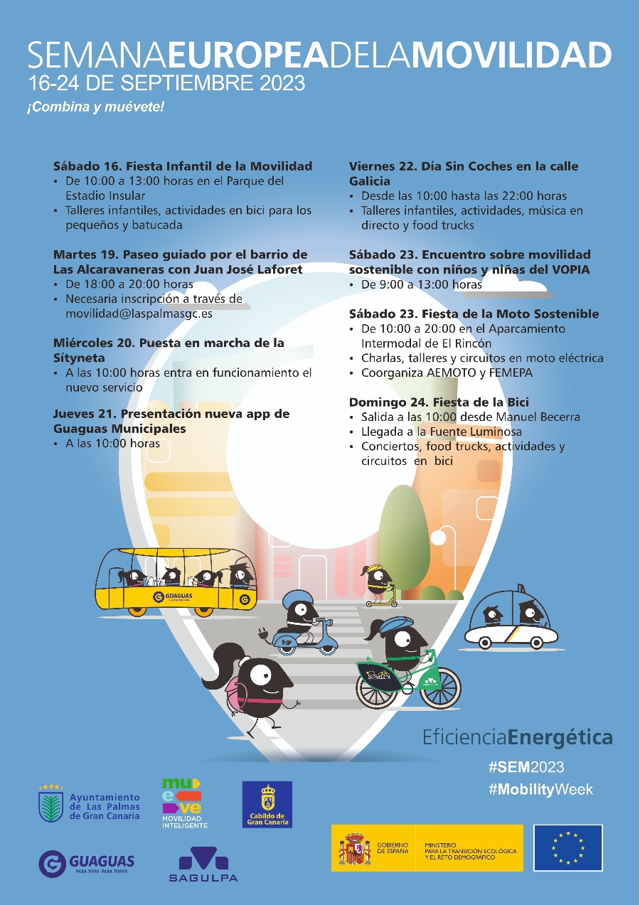 Sagulpa se une, un año más, a la Semana Europea de la Movilidad