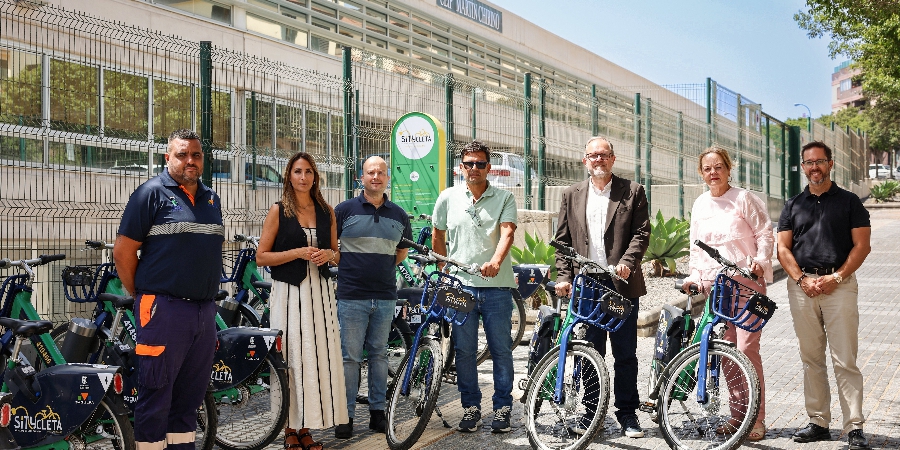 Sítycleta impulsa la movilidad sostenible en Siete Palmas con una nueva estación junto al CEIP Martín Chirino
