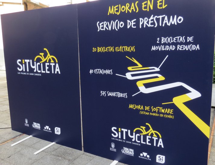 Sítycleta, el nuevo sistema de bici pública de Las Palmas de Gran Canaria