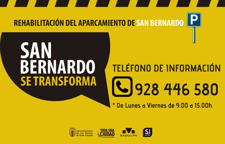 Comienza la segunda fase de la obra del aparcamiento de San Bernardo