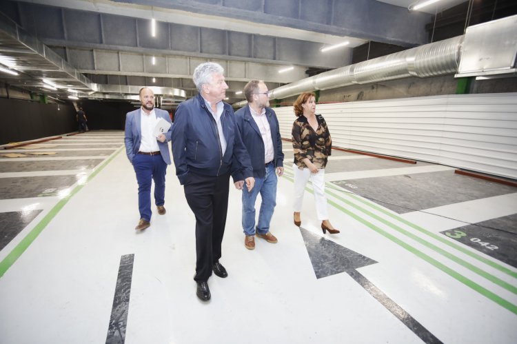 Convenio para la promoción de la zona comercial y del parquin de San Bernardo
