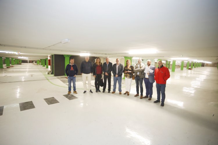 Convenio para la promoción de la zona comercial y del parquin de San Bernardo