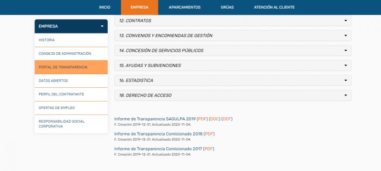 SAGULPA, sobresaliente en Transparencia