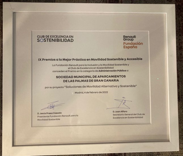 SAGULPA recibe el premio nacional a la Mejor Estrategia Pública en Movilidad Sostenible 
