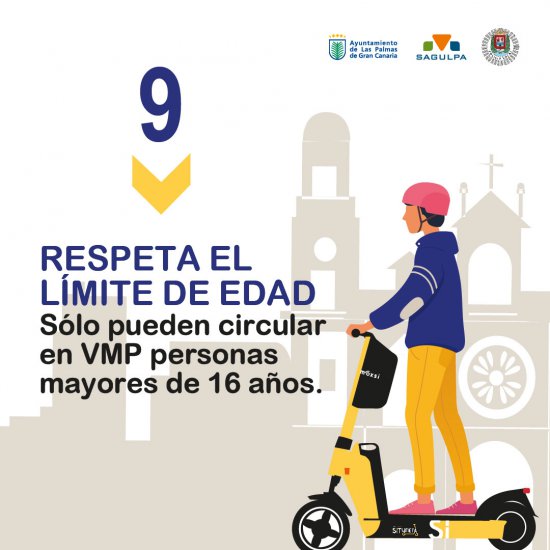 SAGULPA participa en campaña sobre las normas de uso de los VMP de la Concejalía de Movilidad