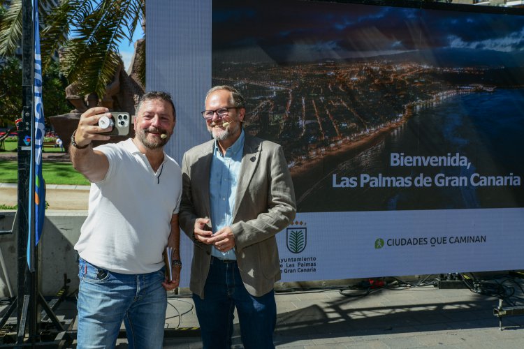 Las Palmas de Gran Canaria refuerza su compromiso con la movilidad sostenible al unirse a la Red de Ciudades que Caminan