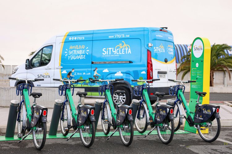 Sítycleta suma una nueva parada a su red: el Estadio de Gran Canaria ya es punto de movilidad sostenible.