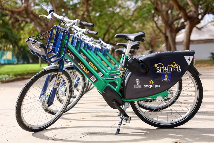 Sítycleta mejora su servicio con la incorporación de 70 nuevas bicicletas eléctricas en Las Palmas de Gran Canaria.